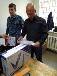 В СИЗО-1 прошла передача бытовой техники
