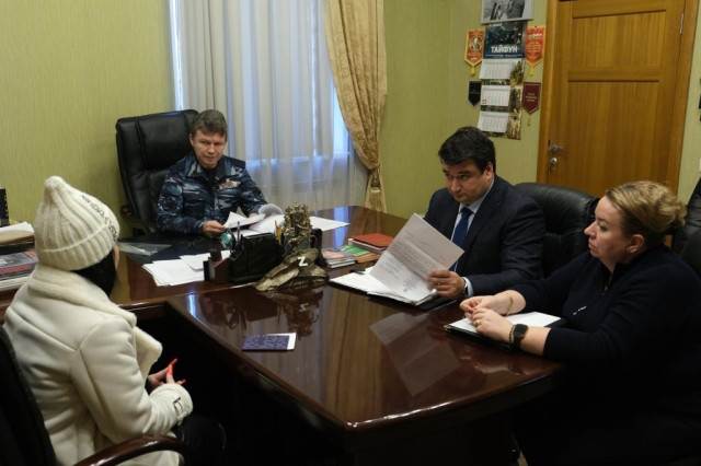 Совместный прием граждан в УФСИН России по г. Санкт-Петербургу и Ленинградской области. Январь 2022